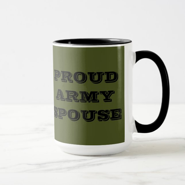 Maka till mugg Proud Army (Höger)