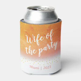 Maka till Party Orange Glitter Bachelorette