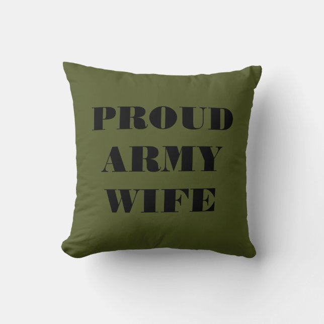 Maka till Pillow Proud Army Kudde (Framsida)