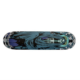 Makabra Danse - NunSkull stiger ombord Skateboard Bräda 21,5 Cm