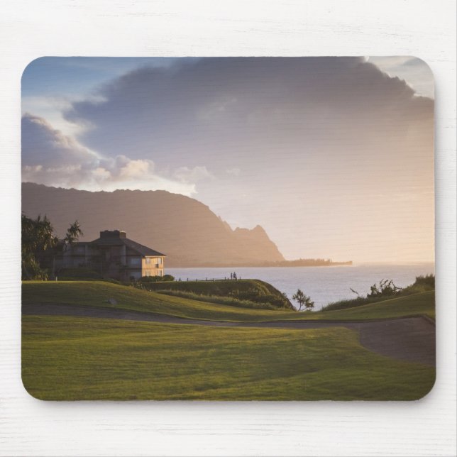 Makai golfbana i Princeville Musmatta (Framsidan)