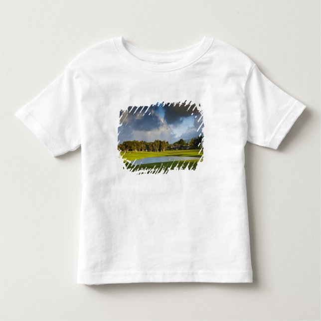 Makai golfbana i Princeville T Shirt (Framsida)