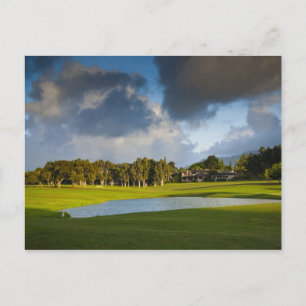 Makai-golfbanan i Princeville Vykort