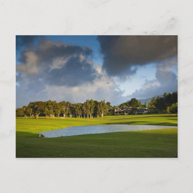 Makai-golfbanan i Princeville Vykort (Framsida)
