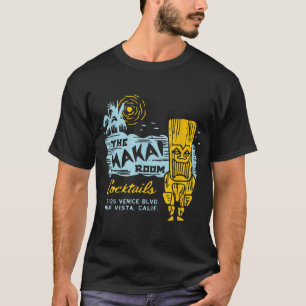 Makai Room Los Angeles CA Vintage Tiki Pub F T Shirt