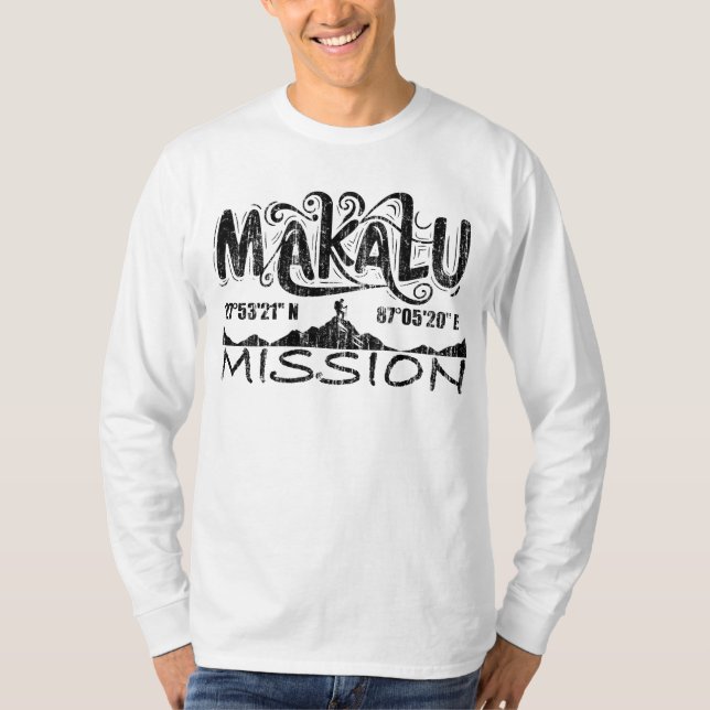 Makalu Uppdrag T Shirt (Framsida)