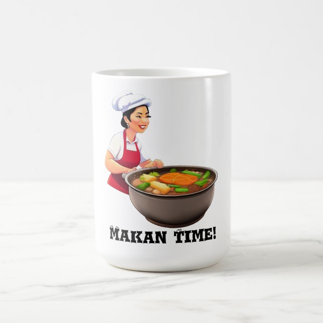 Makan Time - Singapore Magisk Mugg (Center)