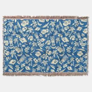 Makapuu Beach Hवाईanska Batik Kastbyxor Mysfilt