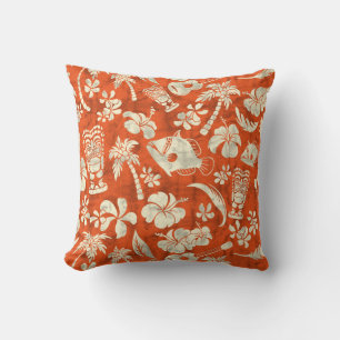 Makapuu Beach Hawaiian Batik Fyrkantiga Kuddar
