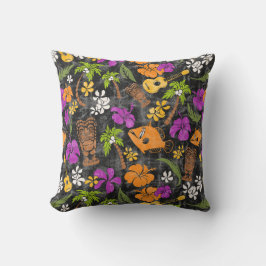 Makapuu Beach Hawaiian Batik - Violet Kudde