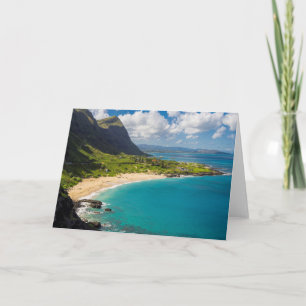 Makapuu Beach Kusten Kort