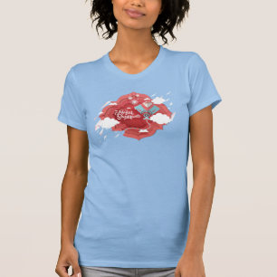 Makar Sankranti blue och red kite T Shirt
