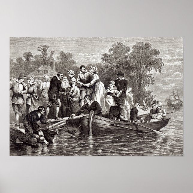 Makar till bosättare i Jamestown Poster (Framsidan)