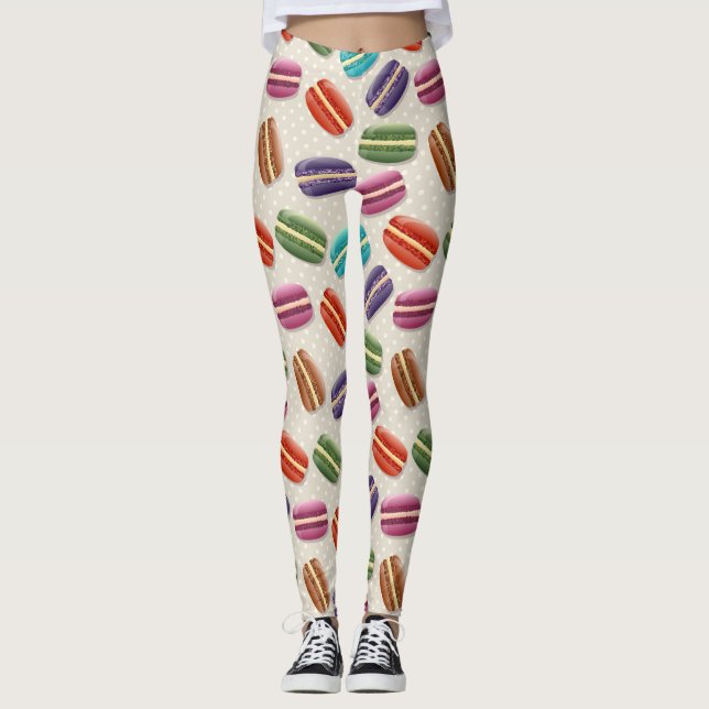 Makaronbalkar Leggings (Framsida)