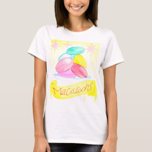 Makarondagen kvinnor vita T-sherrar T Shirt