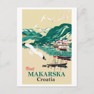 Makarska, Kroatien Vykort