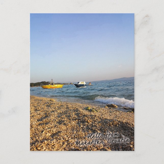 Makarska, vykort för Kroatien (Framsida)