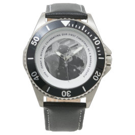 Make 1:a årsdagen av PHOTO-gåvan från fru Armbandsur