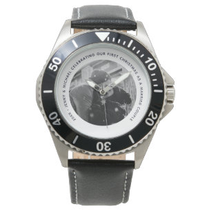 Make 1:a årsdagen av PHOTO-gåvan från fru Armbandsur