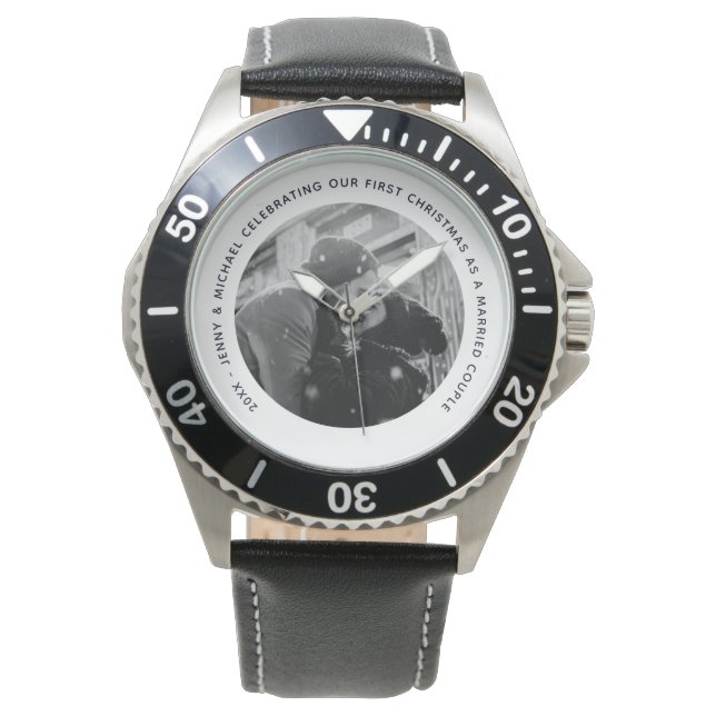 Make 1:a årsdagen av PHOTO-gåvan från fru Armbandsur (Framsida)