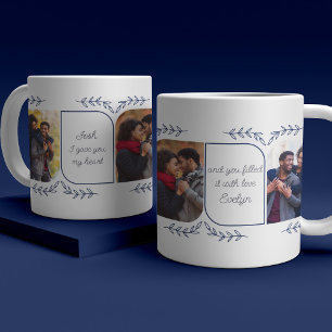 Make 3 Lodrät Photo Loving Ord botaniskt Kaffemugg