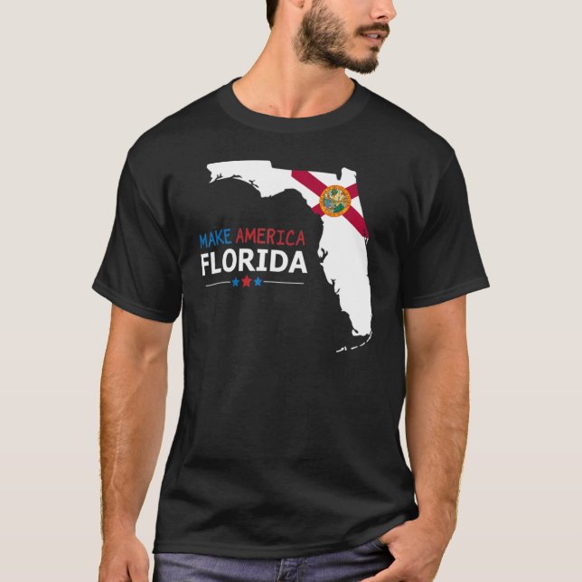 Make.America.Florida T Shirt (Framsida)