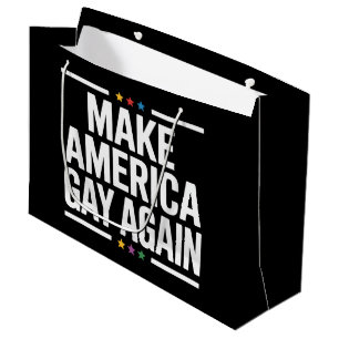 Make America Gay Again Roligt Gay Pride Månad