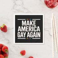 Make America Gay Again Roligt Gay Pride Månad