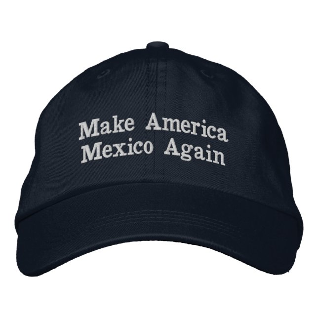 Make America Mexico Again Broderad Keps (Framsida)