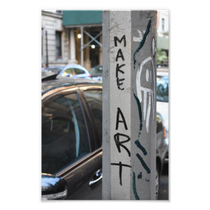 MAKE ART New York Graffiti Street Photography NYC Fototryck