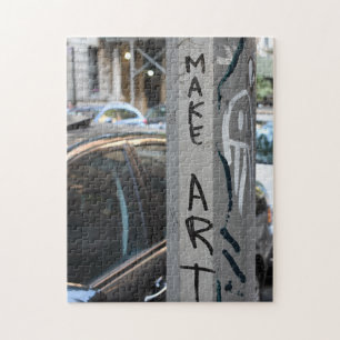 MAKE ART New York Graffiti Street Photography NYC Pussel