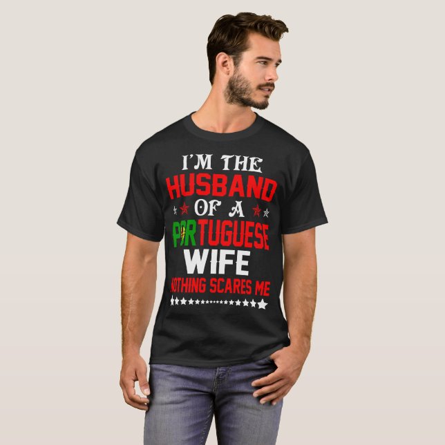 Make av den portugisiska fruvalentingåvan t shirt (Hel framsida)