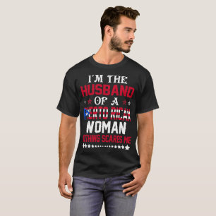 Make av gåvan för Puerto Rican kvinnavalentin T Shirt