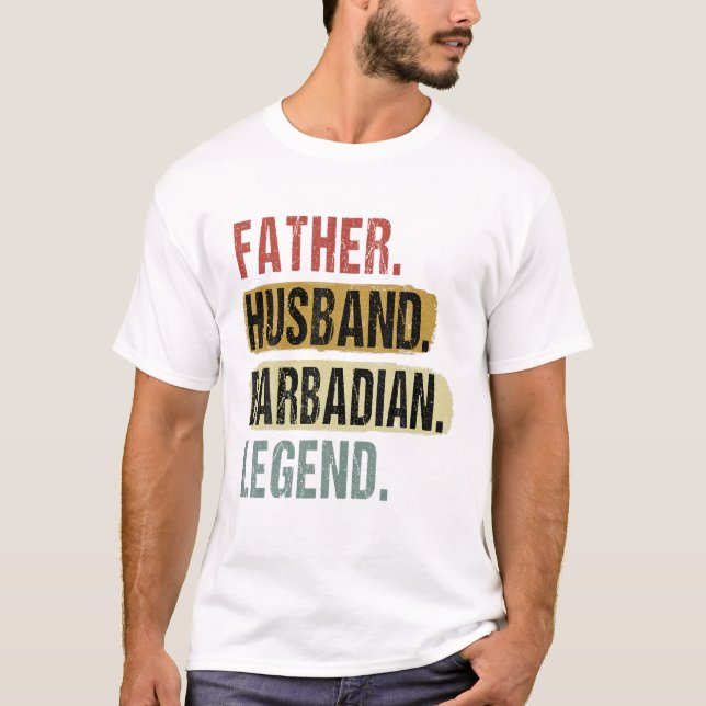 Make Barbadian Legend T Shirt (Framsida)