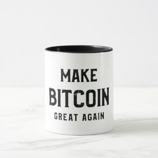Make Bitcoin great again mug Mugg