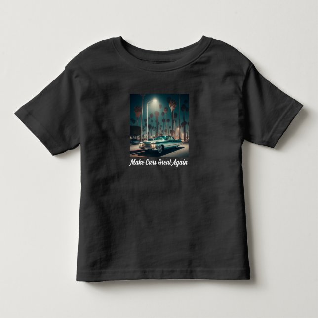 Make Cars Great Again T Shirt (Framsida)