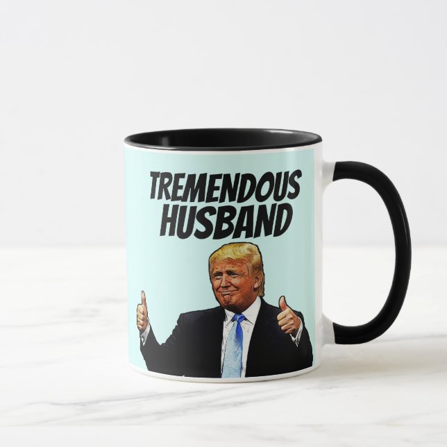 MAKE COFFEE MUGG, DONALD TRUMP MUGG (Höger)
