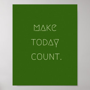 make.current.count. Poster och skriva ut