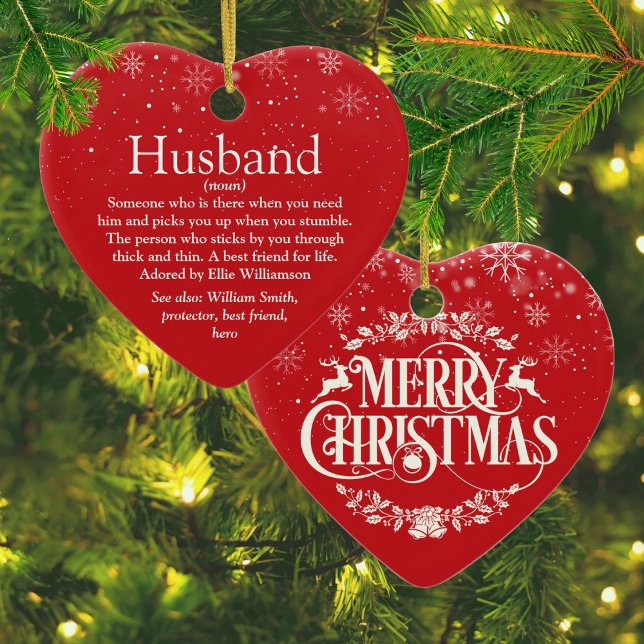 Make Definition Julhelg Julgransprydnad Keramik (Husband Definition Christmas Holidays Ceramic Ornament)