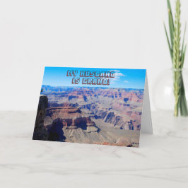 Make, du är Grand, Grand Canyon Birthday Card Kort