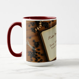 Make Dua, Drink Coffee, Hustle  Islamic Productive Mugg