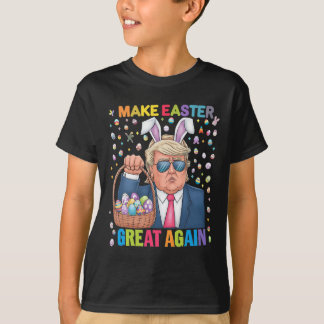 Make Easter Great Again Funny Trump Bunny Spring H T Shirt