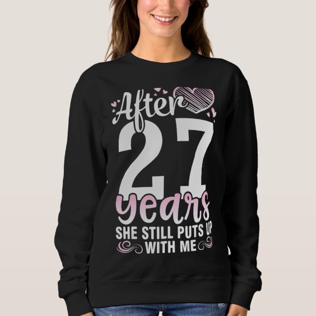 Make efter 27 år med marrytskfruar, gör hon fortfa t shirt (Framsida)
