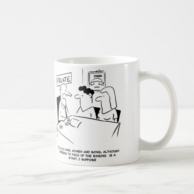 Make erbjuder ge-uppsjöare kaffemugg (Höger)