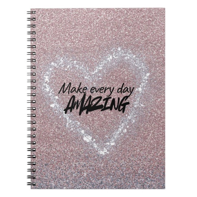 Make every day Amazing Anteckningsbok (Framsidan)