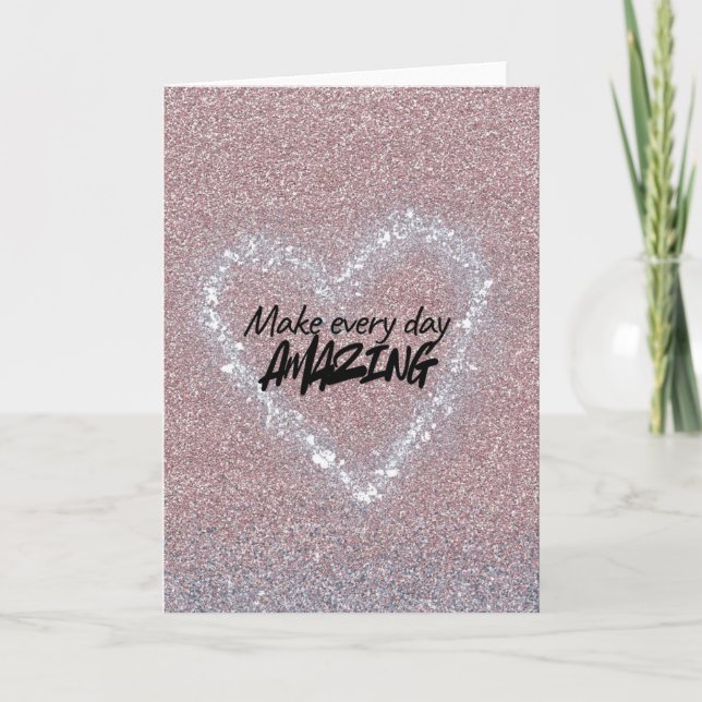 Make every day Amazing Kort (Framsida)