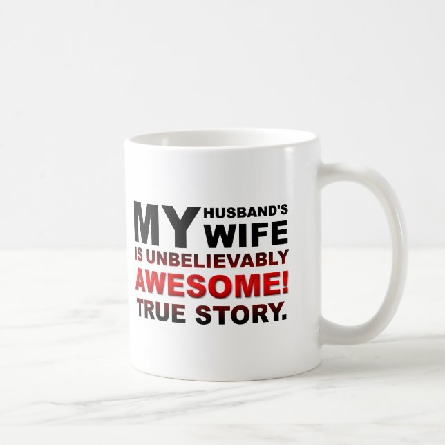 Make Fantastisk Wife Funny Kaffemugg (Höger)