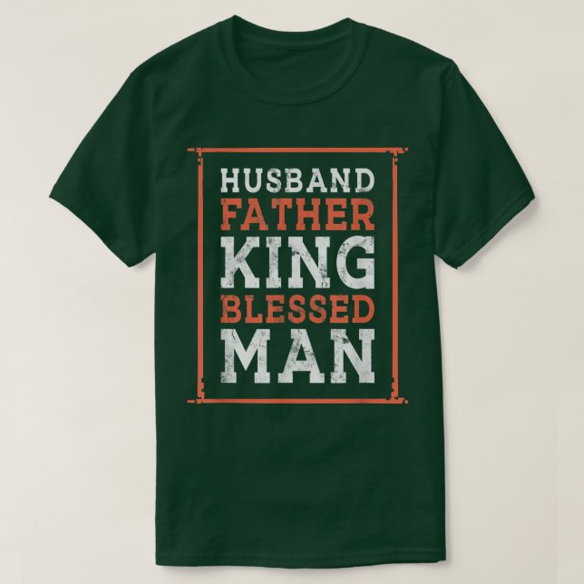 Make Far Kung Blästat Man Black Pride Pappa BH T Shirt (Design framsida)