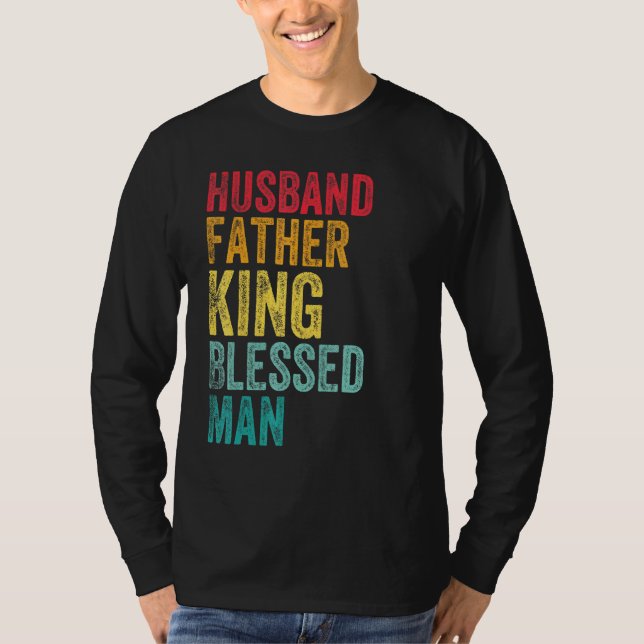 Make Far Kung Blästat Man Fars dag Manar H T Shirt (Framsida)