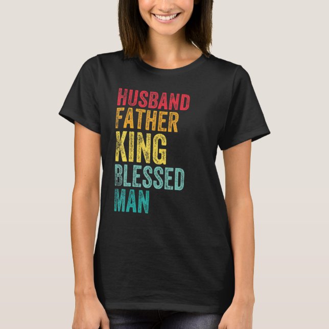 Make Far Kung Blästat Man Fars dag Manar H T Shirt (Framsida)